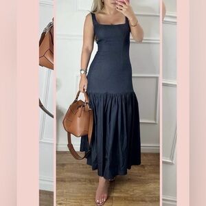 Denim  Maxi Dress